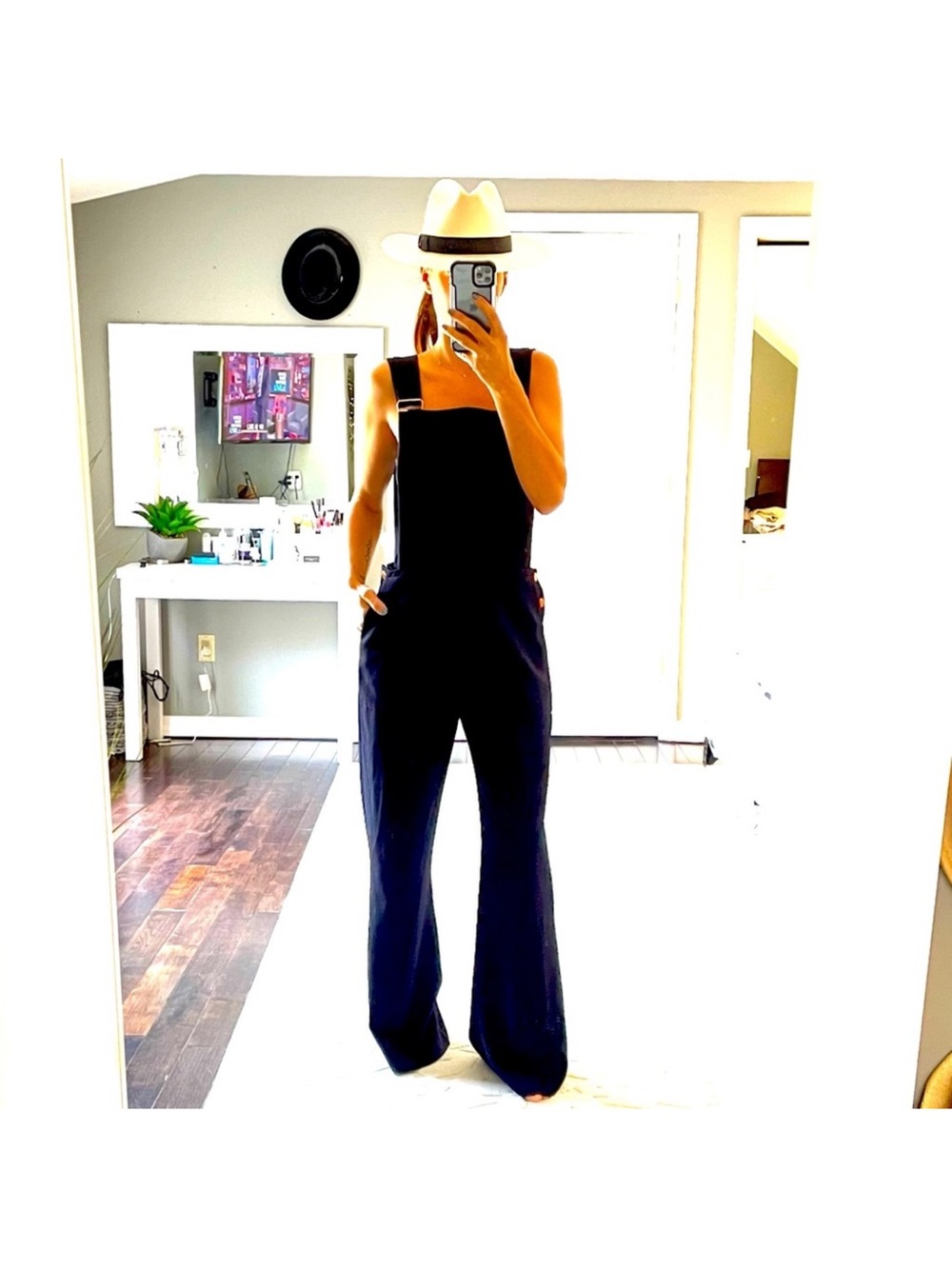See by Chloe black jumpsuit